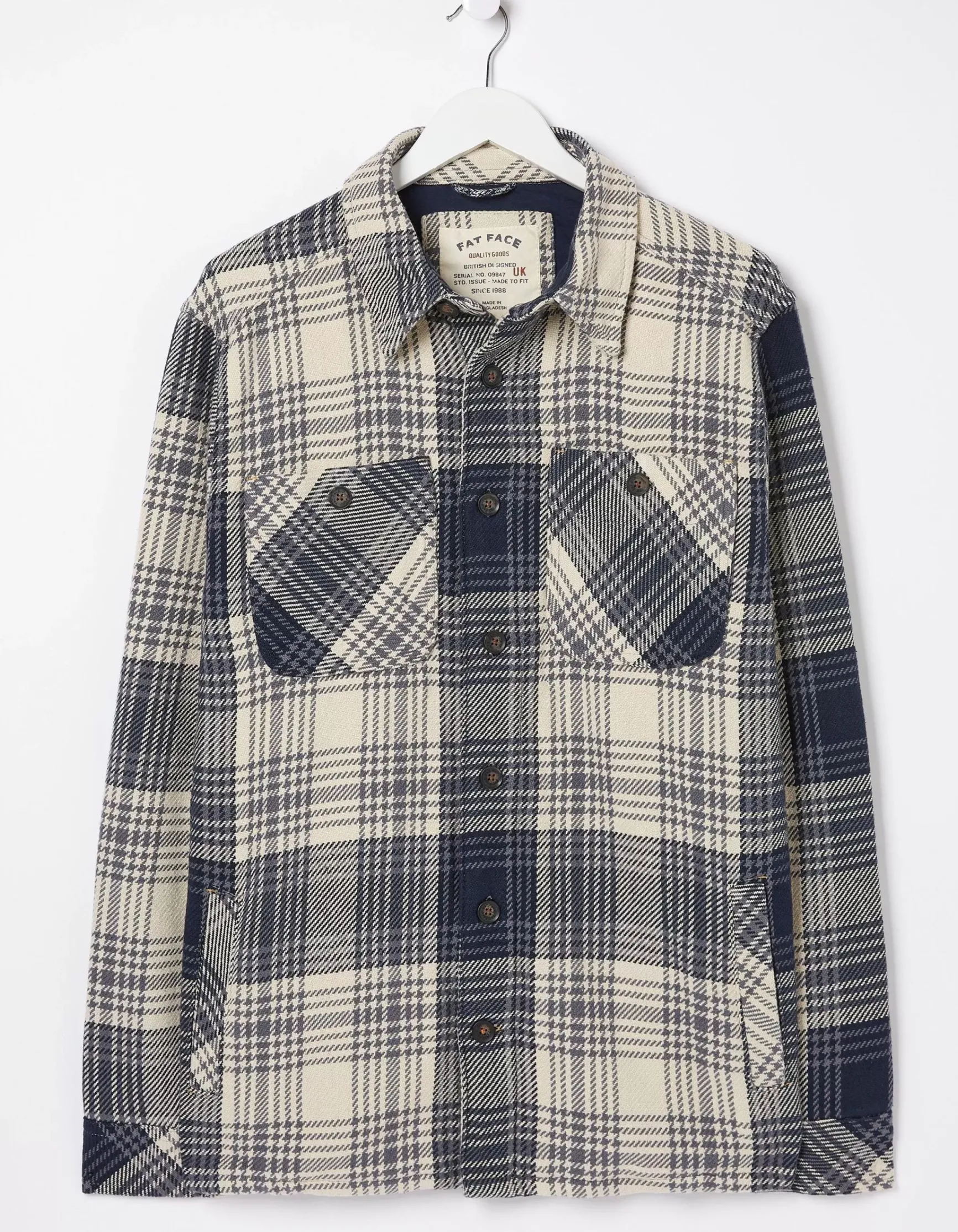FatFace Ryton Ombre Overshirt|Men View All