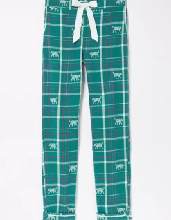 FatFace Sadie Snow Leopard Eva Pyjama Bottoms|Women Nightwear & Loungewear