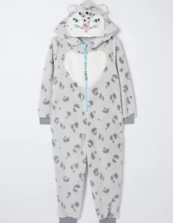 FatFace Sadie Snow Leopard Onesie|Boys View All