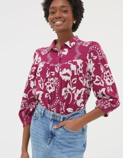 FatFace Sadie Wallpaper Shirt|Women View All