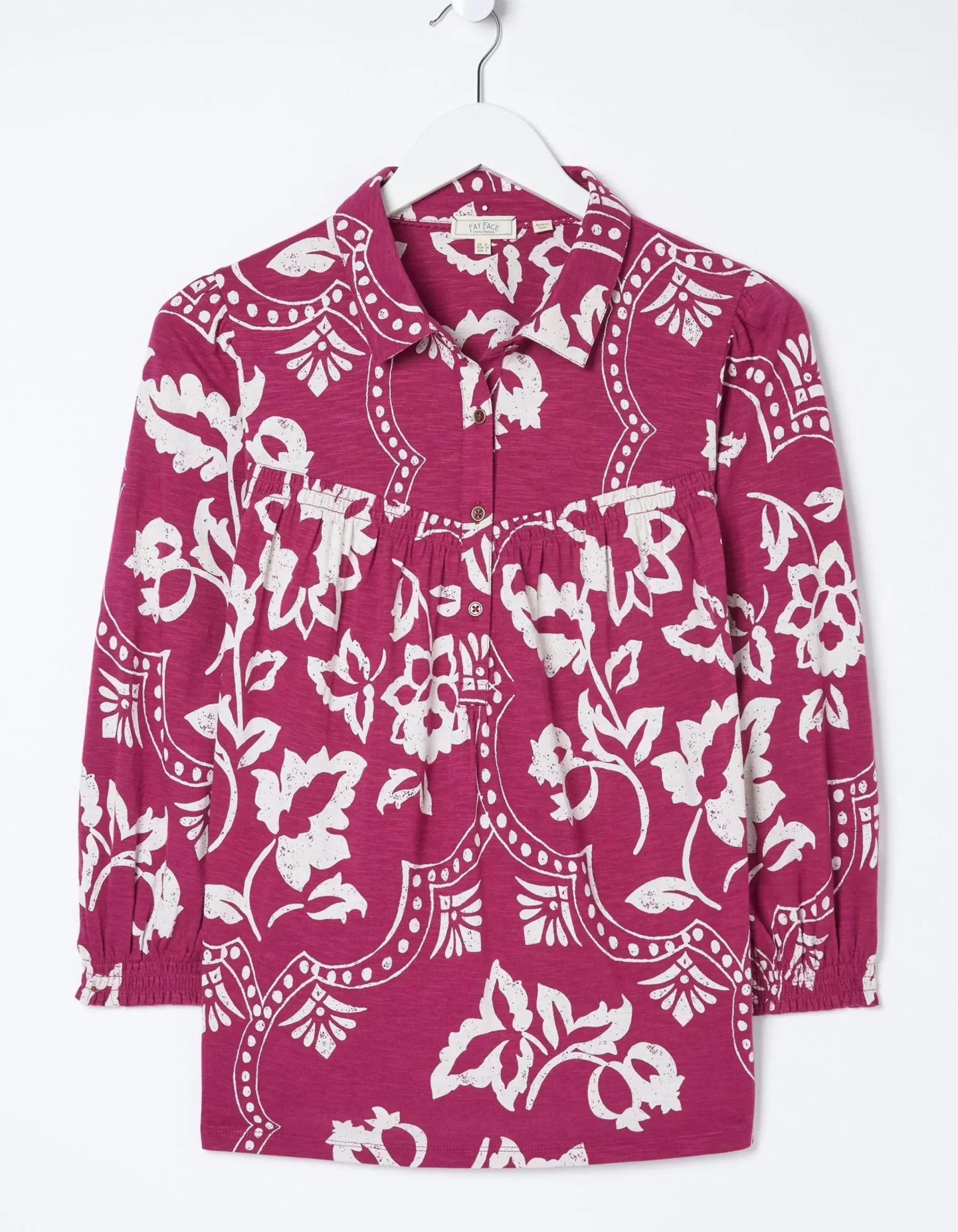 FatFace Sadie Wallpaper Shirt|Women View All