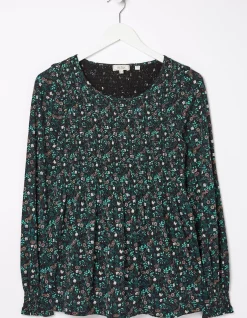 FatFace Sara Evergreen Top|Women Tops & T-Shirts