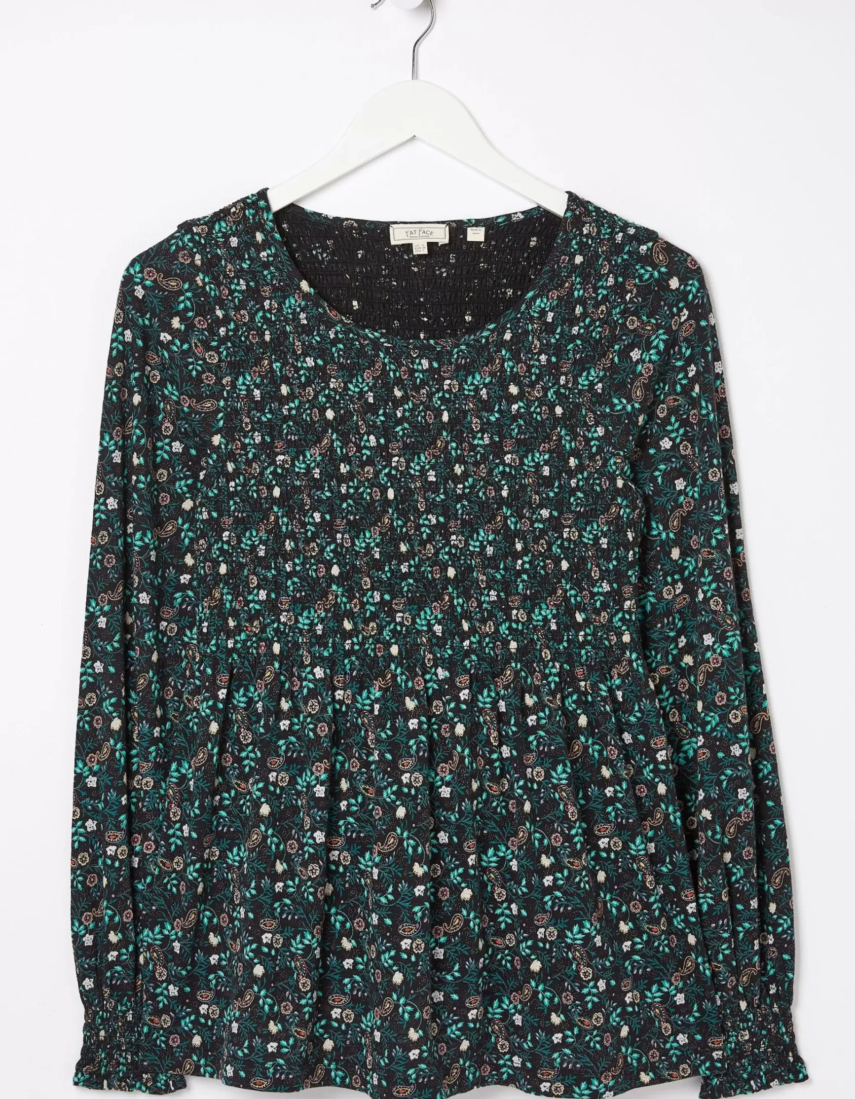 FatFace Sara Evergreen Top|Women Tops & T-Shirts