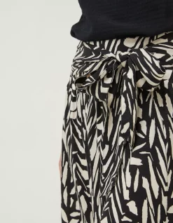 FatFace Sasha Paintstroke Midi Skirt|Women Skirts