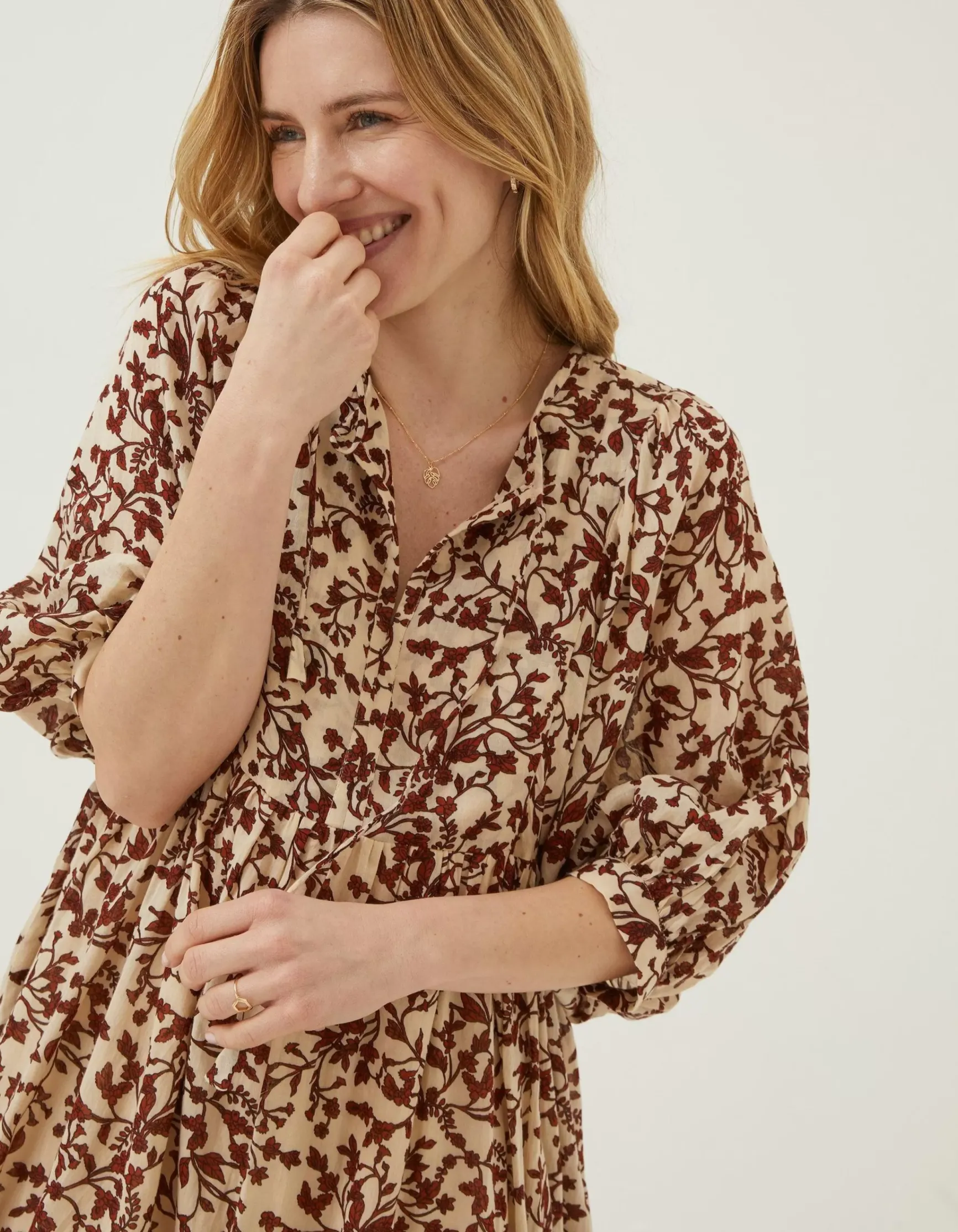 FatFace Scarlett Floral Dress|Women Dresses