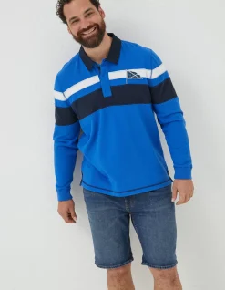 FatFace Scotland Nation Rugby Shirt|Men T-Shirts