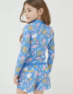 FatFace Sea Scape Rash Vest|Girls View All