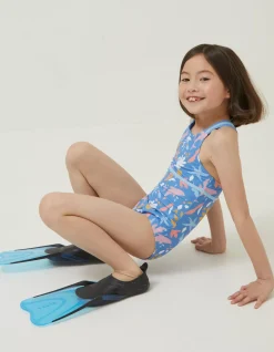 FatFace Sea Scape Swimsuit|Girls View All