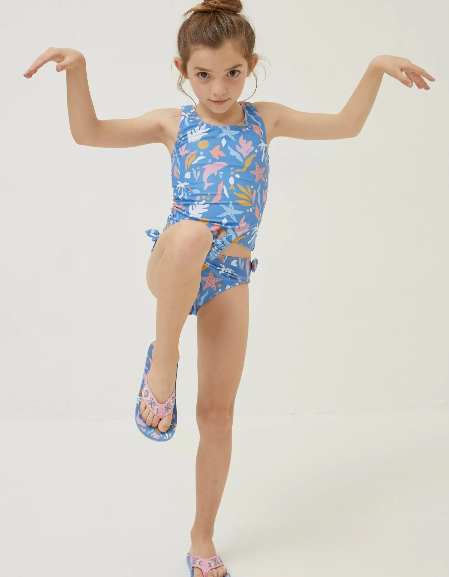 FatFace Sea Scape Tankini|Girls View All