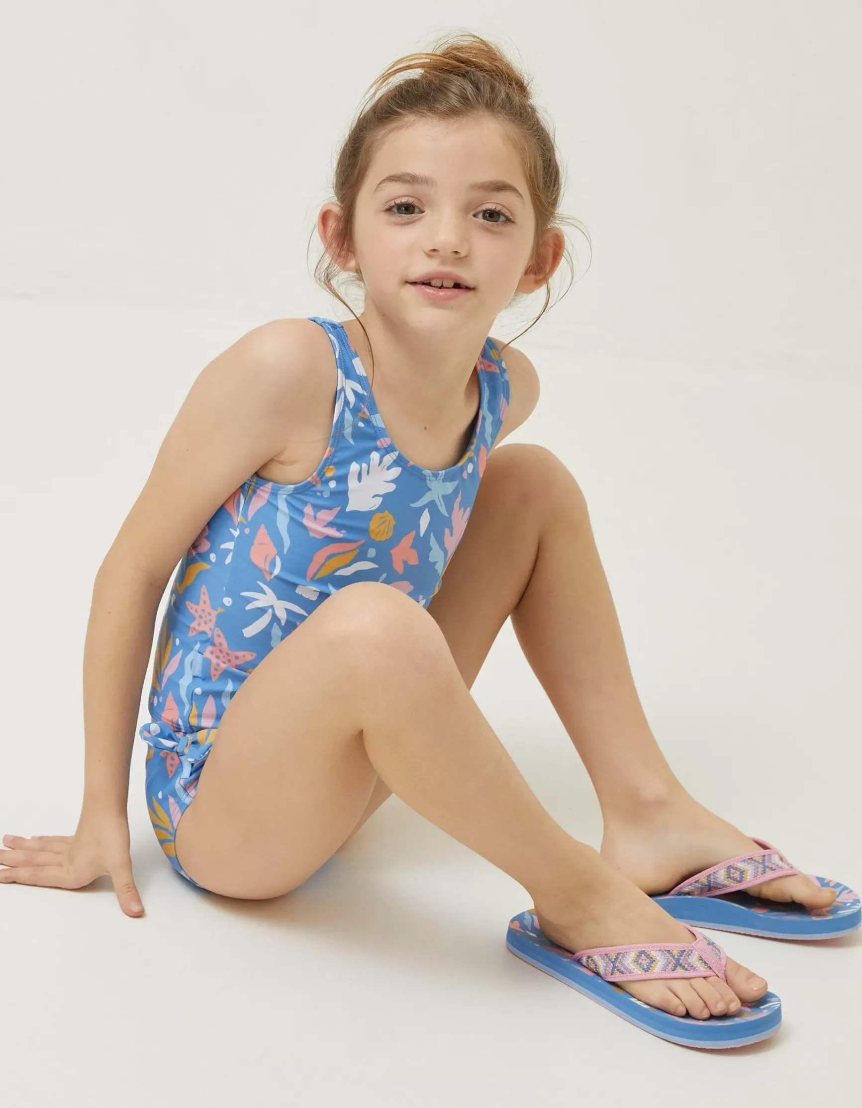FatFace Sea Scape Tankini|Girls View All