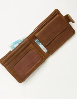 FatFace Seamed Leather Wallet|Men View All
