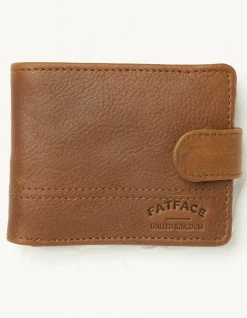 FatFace Seamed Leather Wallet|Men View All