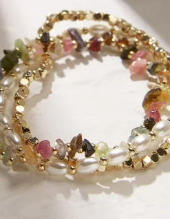FatFace Semi Precious Stretch Bracelet|Women View All