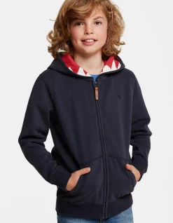 FatFace Shark Tooth Hoodie|Boys Sweatshirts & Hoodies