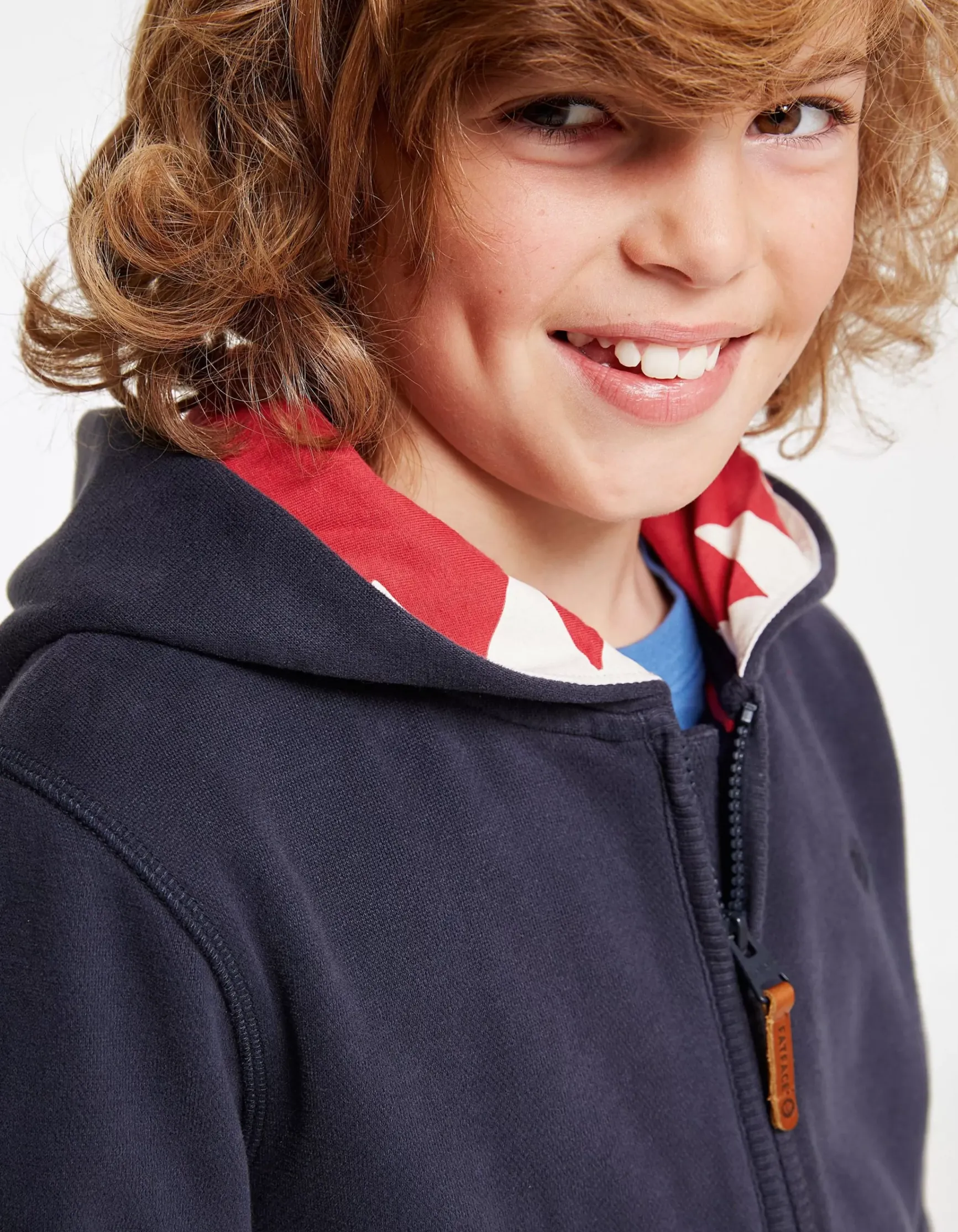 FatFace Shark Tooth Hoodie|Boys Sweatshirts & Hoodies