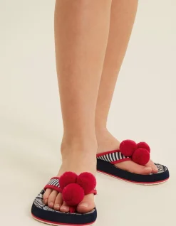 FatFace Shell Print Flip Flops|Girls View All