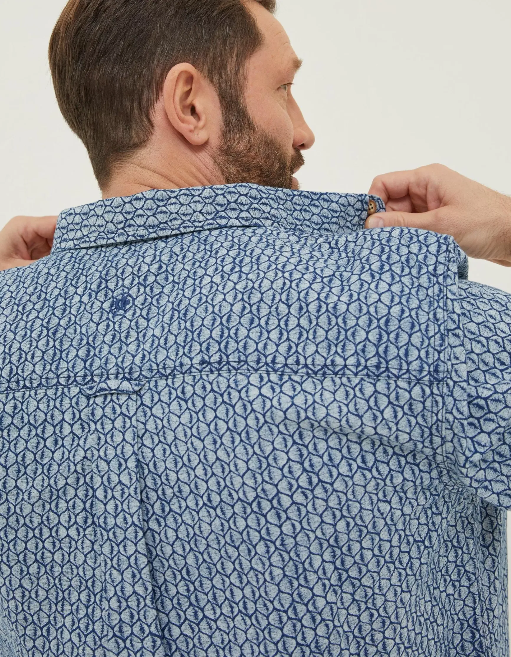 FatFace Shell Print Shirt|Men Shirts