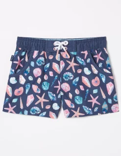 FatFace Shell Print Swim Shorts|Girls View All