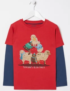 FatFace Shelter Stevie Sheep T-Shirt|Boys View All