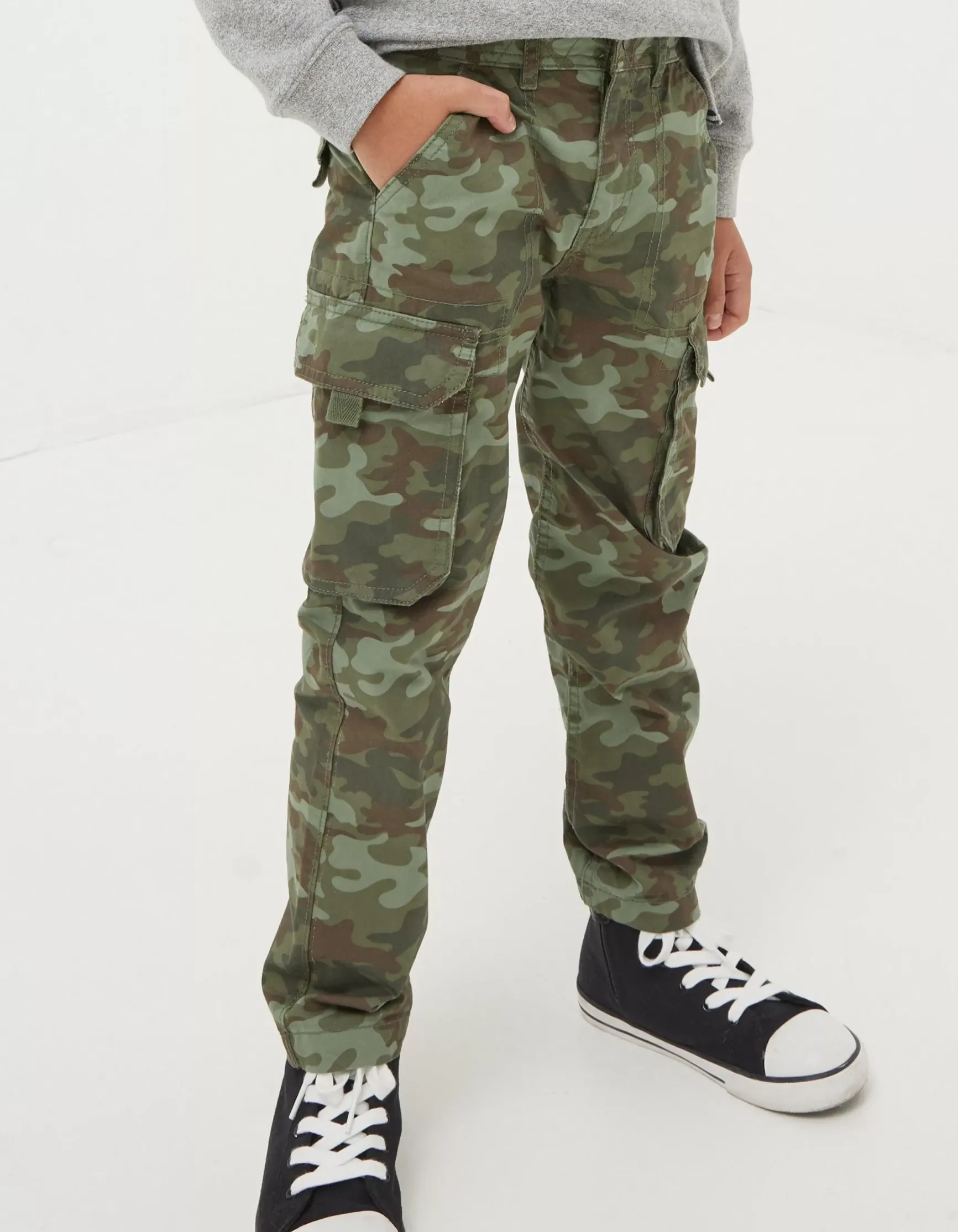 FatFace Shipton Camo Cargo Trousers|Boys View All