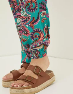 FatFace Shirred Festival Trousers|Women Trousers & Leggings