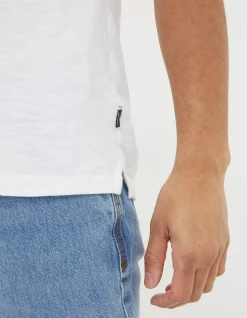 FatFace Short Sleeve Slub Henley T-Shirt|Men View All