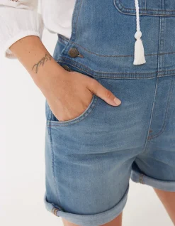 FatFace Shortie Dungarees|Women Jumpsuits & Playsuits