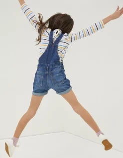 FatFace Shortie Dungarees|Girls View All