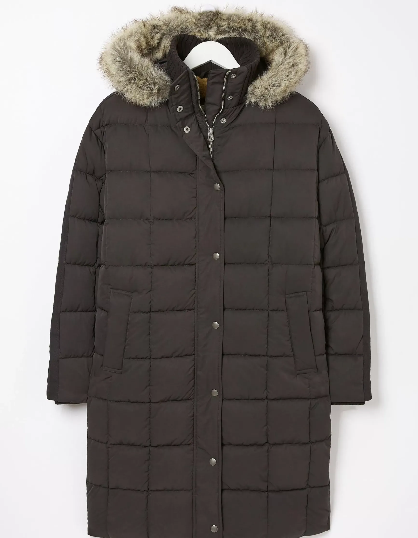 FatFace Sienna Quilted Mid Length Coat|Women Coats & Jackets