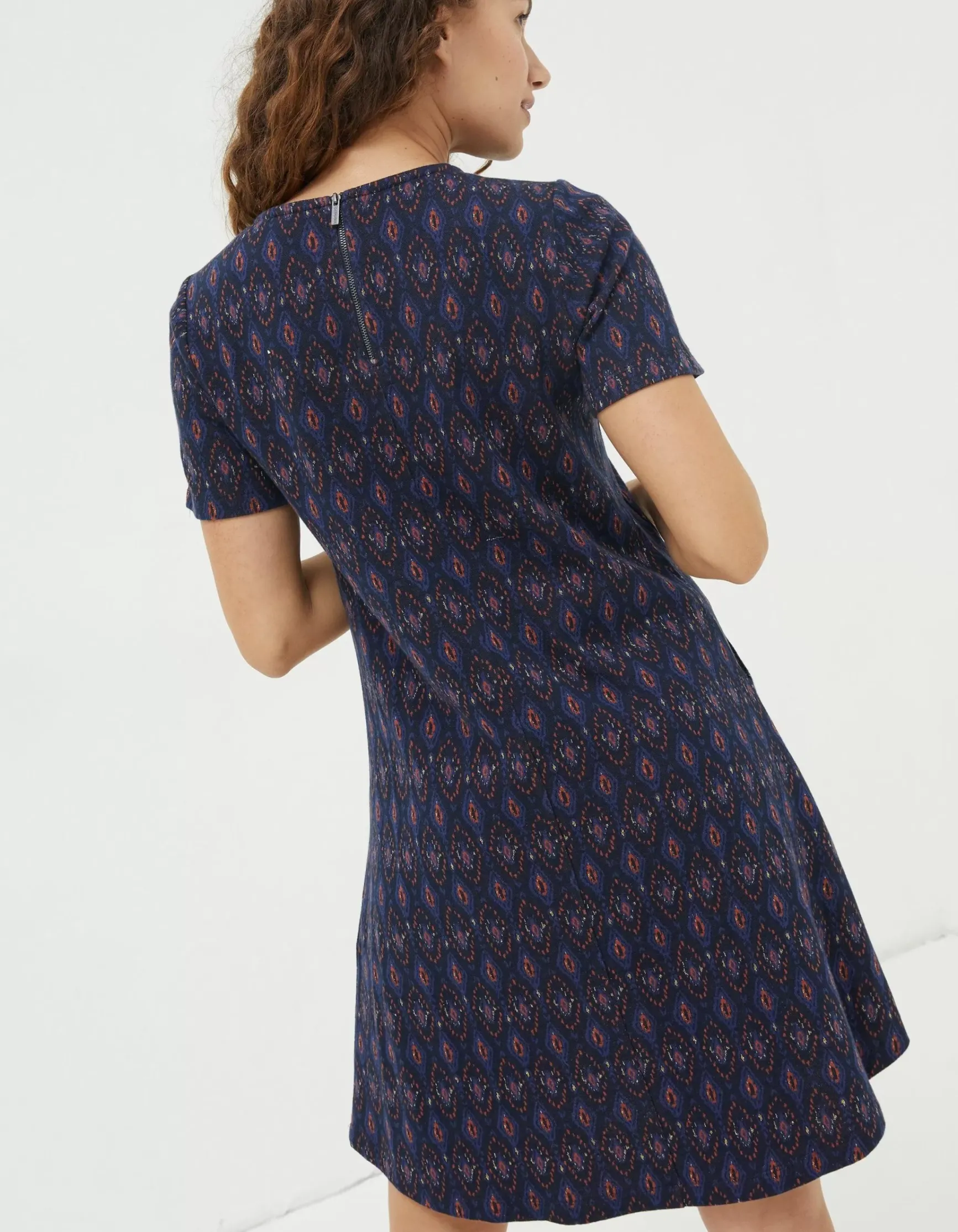 FatFace Simone Jacquard Dress|Women Dresses
