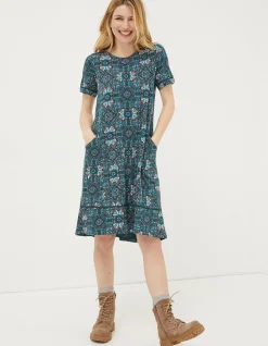 FatFace Simone Mirrored Jersey Dress|Women Dresses
