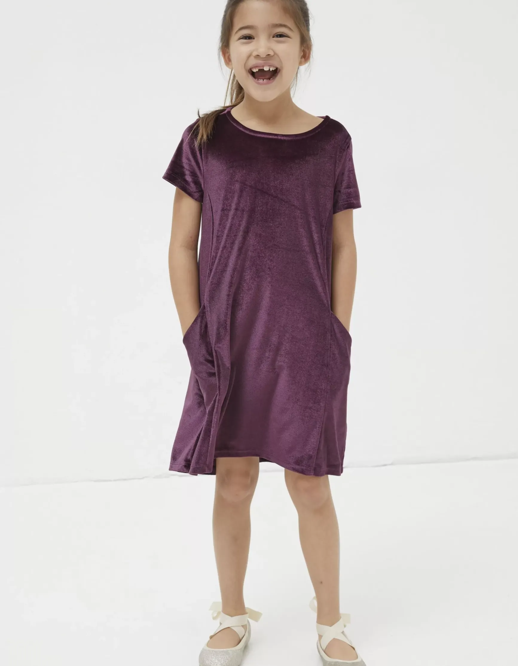FatFace Simone Velvet Dress|Girls View All