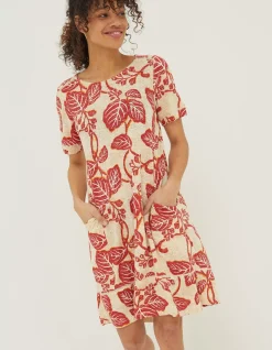 FatFace Simone Vine Jersey Dress|Women Dresses