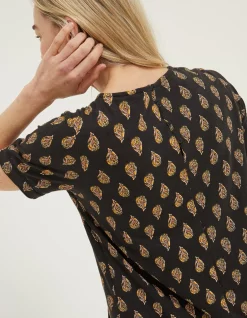 FatFace Simone Woodblock Jersey Dress|Women Dresses