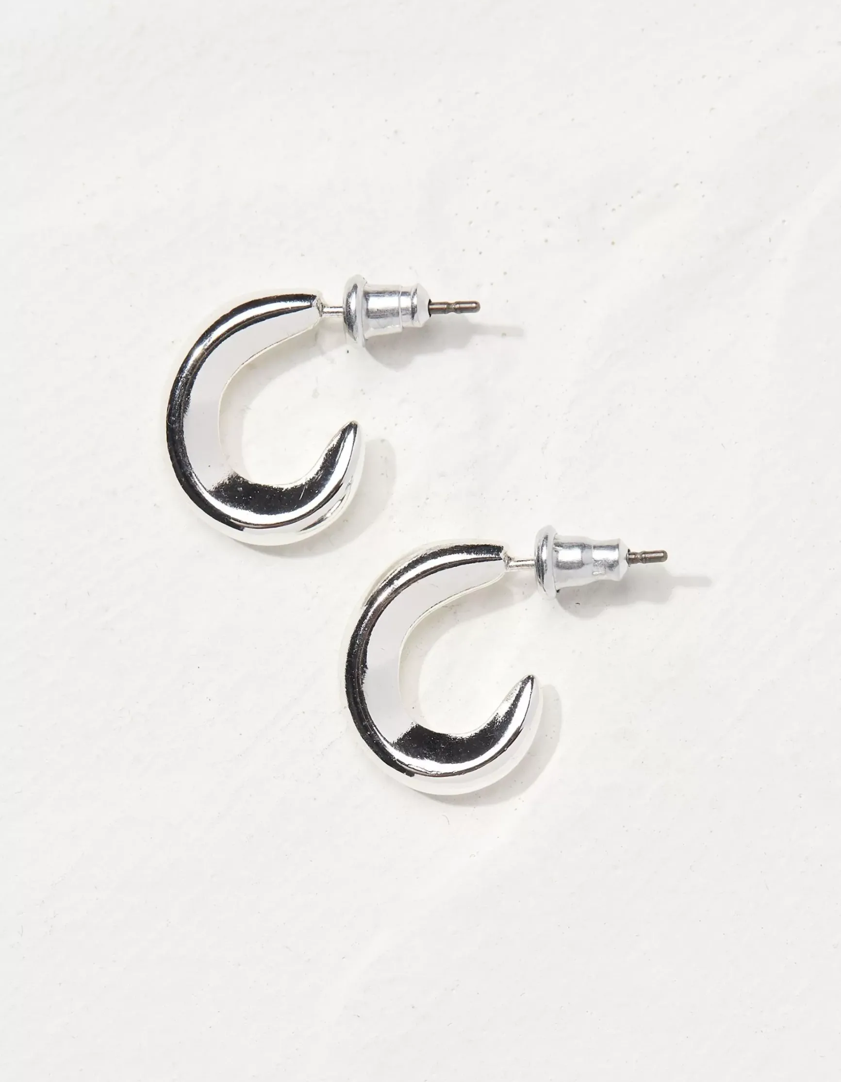 FatFace Simple Huggy Hoop Earrings|Women View All