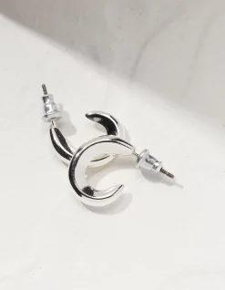 FatFace Simple Huggy Hoop Earrings|Women View All