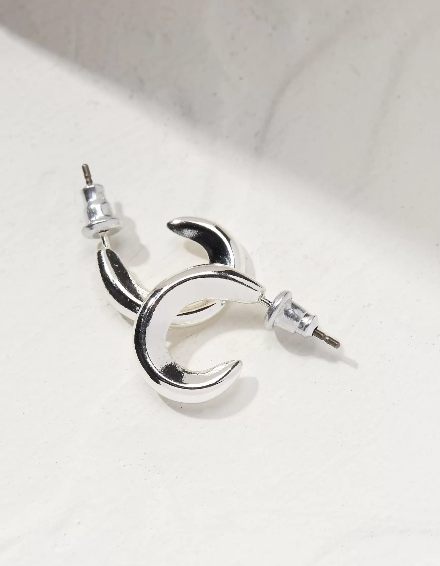 FatFace Simple Huggy Hoop Earrings|Women View All