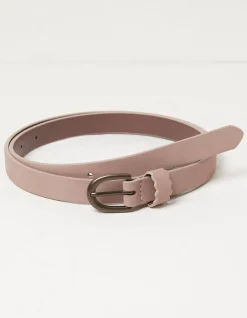 FatFace Skinny Scalloped Keeper Belt|Women Belts