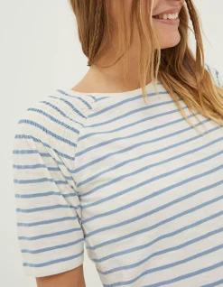 FatFace Skylar Stripe Top|Women Tops & T-Shirts