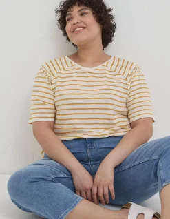 FatFace Skylar Stripe Top|Women Tops & T-Shirts