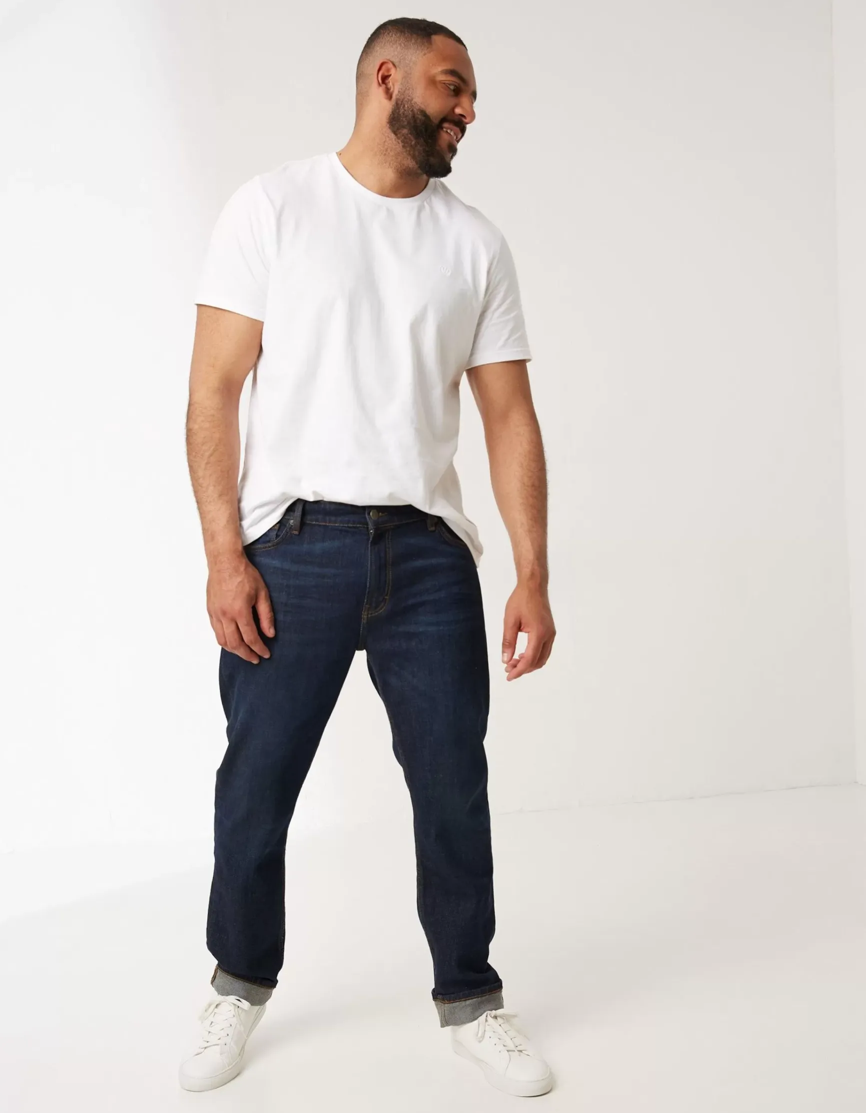 FatFace Slim Dark Vintage Wash Jeans|Men Jeans