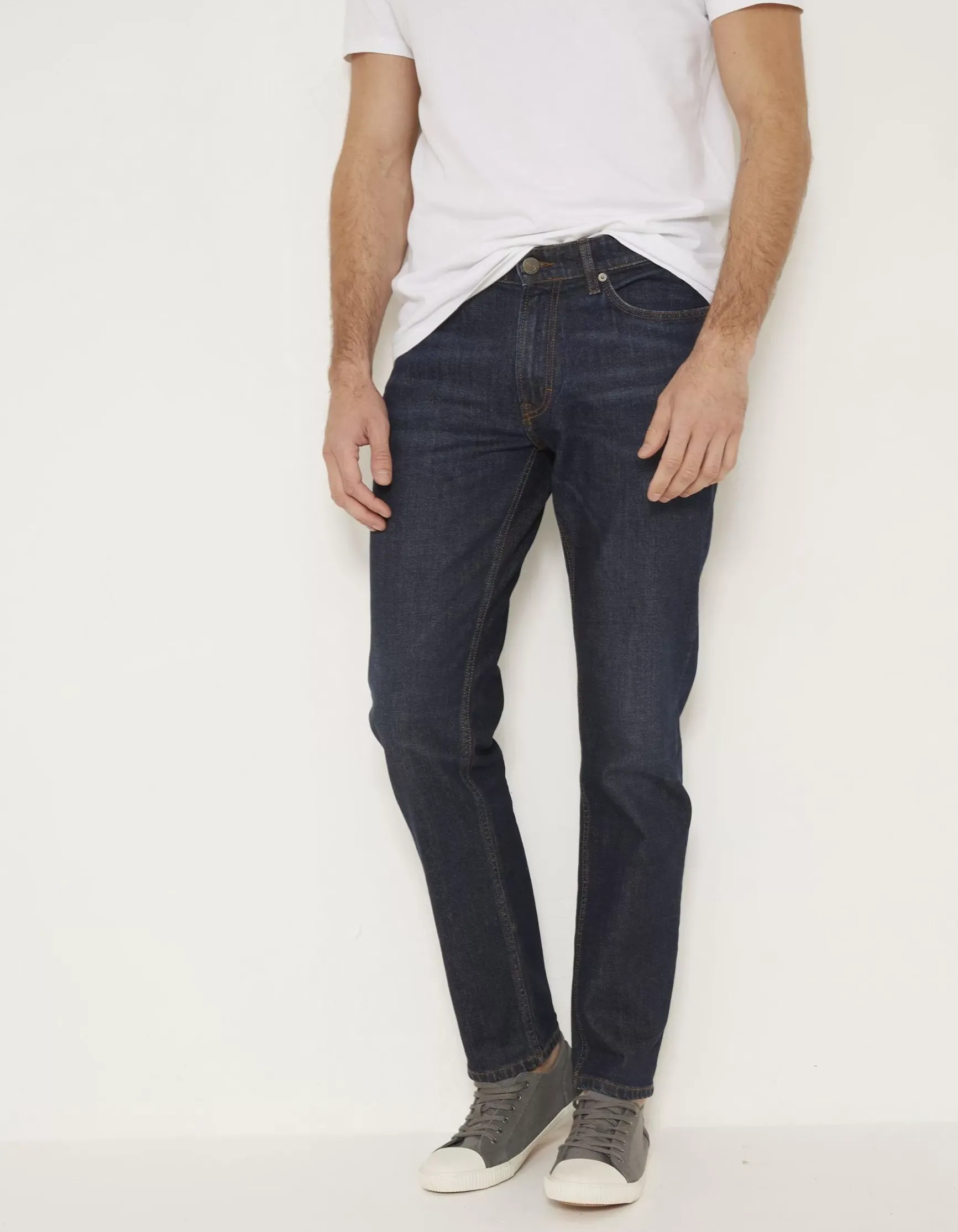 FatFace Slim Dark Vintage Wash Jeans|Men Jeans