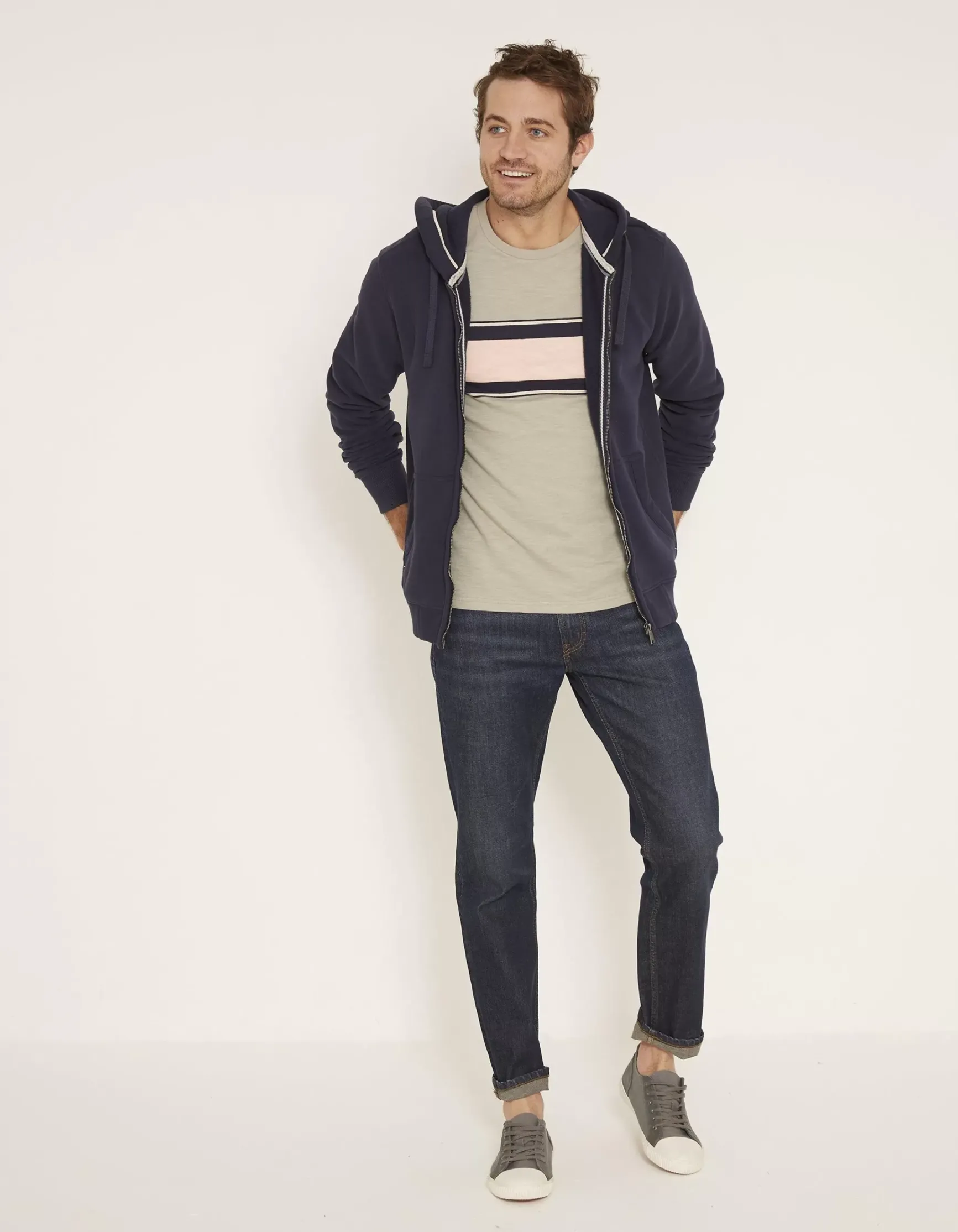 FatFace Slim Dark Vintage Wash Jeans|Men Jeans