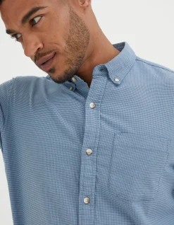 FatFace Slim Hove Micro Check Shirt|Men Shirts