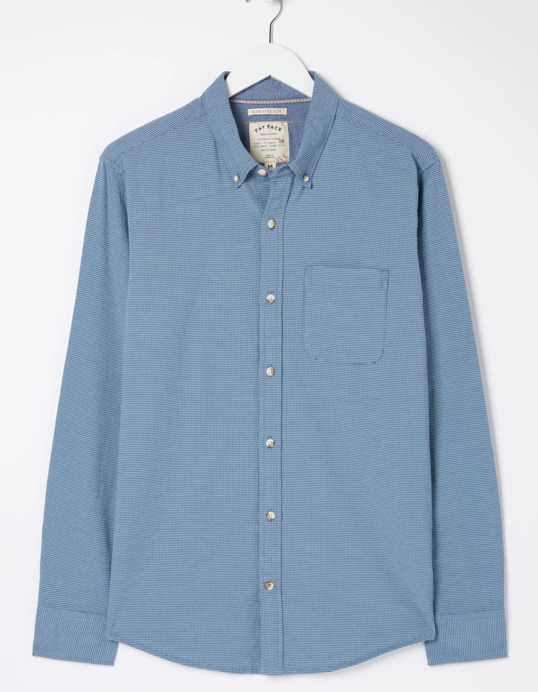 FatFace Slim Hove Micro Check Shirt|Men Shirts
