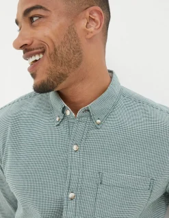FatFace Slim Hove Micro Check Shirt|Men Shirts