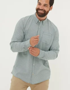 FatFace Slim Hove Micro Check Shirt|Men Shirts
