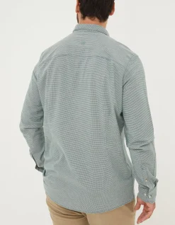 FatFace Slim Hove Micro Check Shirt|Men Shirts