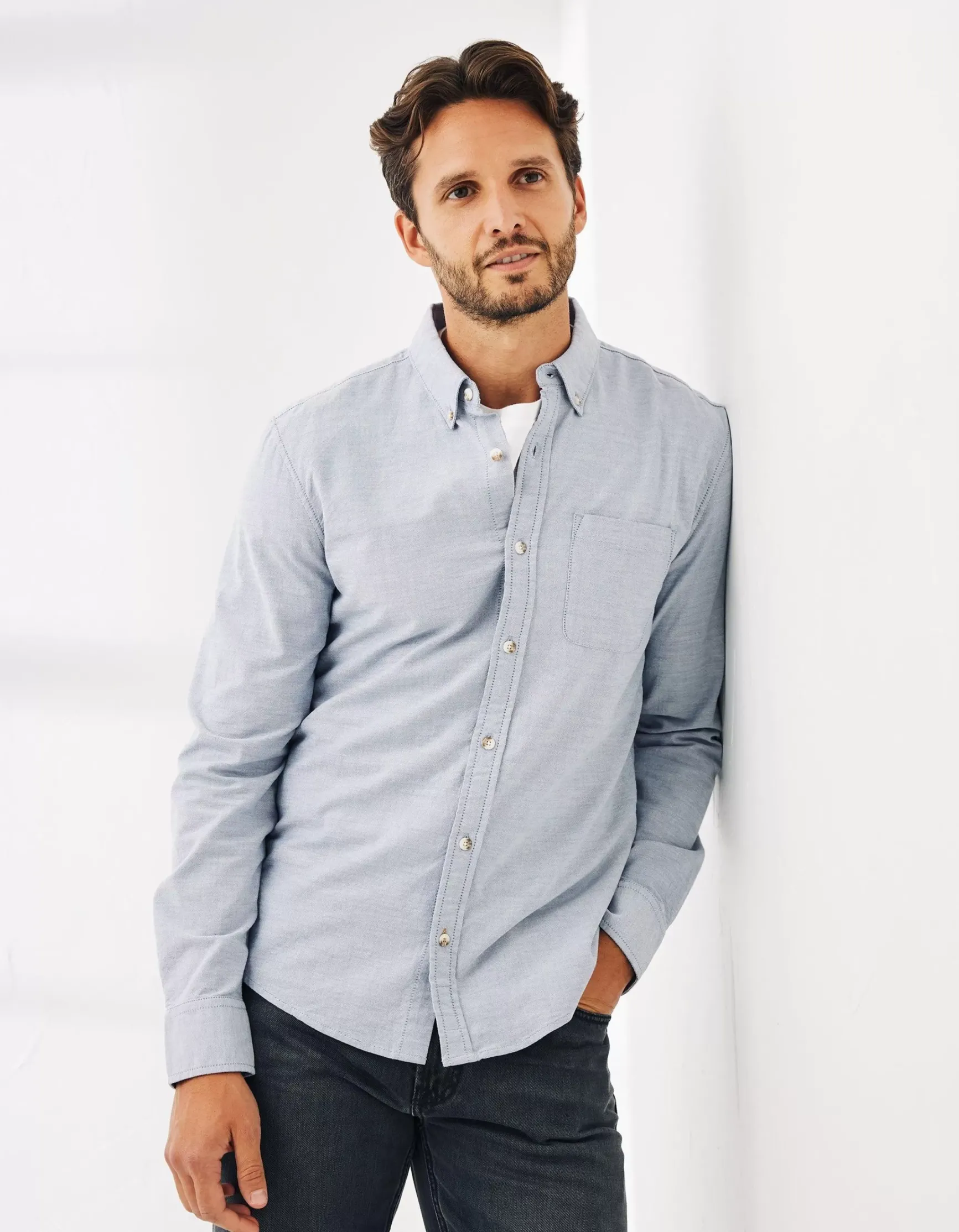 FatFace Slim Hove Oxford Shirt|Men Shirts