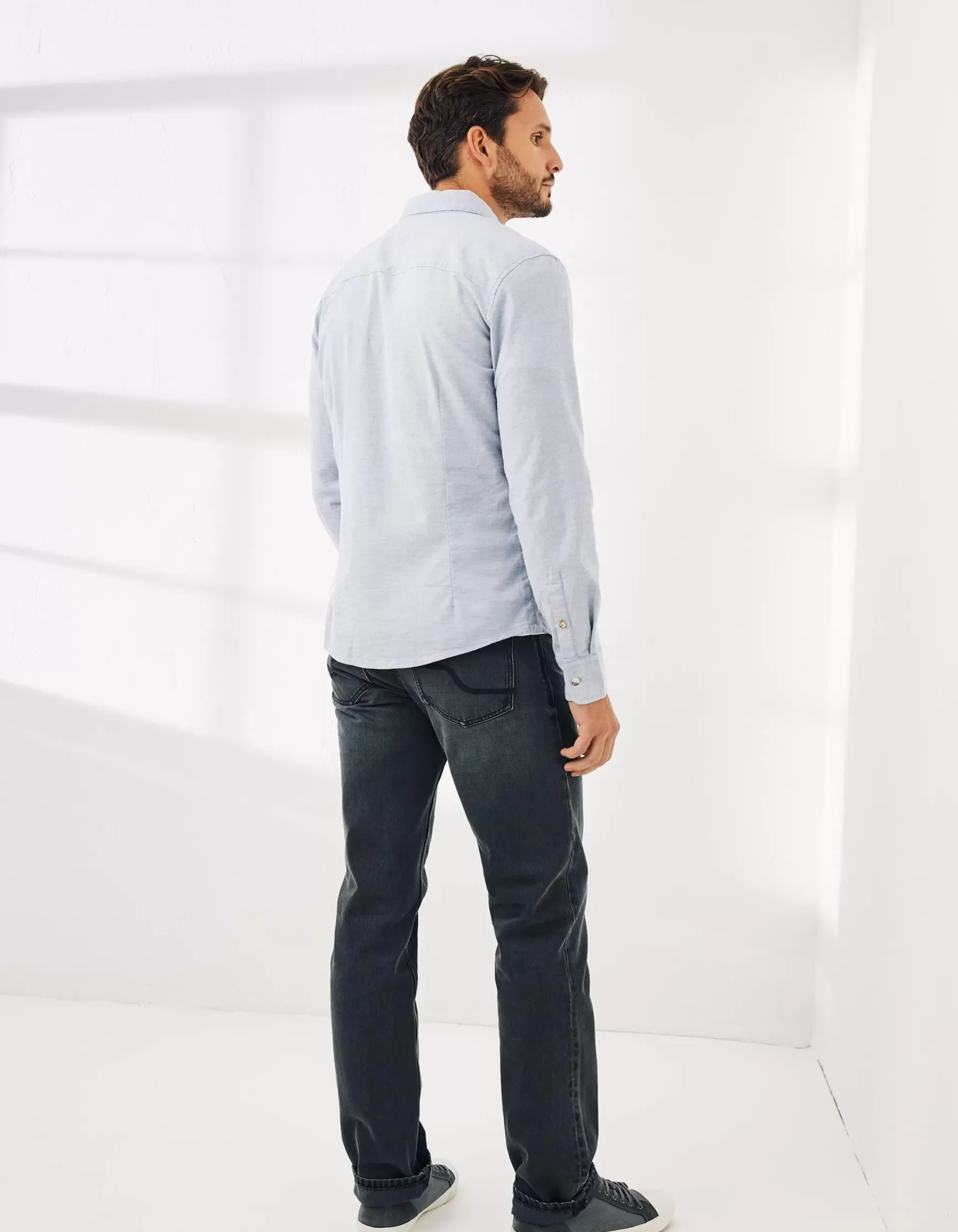 FatFace Slim Hove Oxford Shirt|Men Shirts